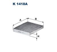 FILTRON K 1418A Pollen filter