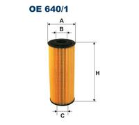 FILTRON OE 640/1 Oil filter
