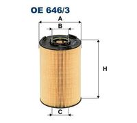 FILTRON OE 646/3 Oil filter