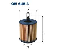 FILTRON OE 648/3 Oil filter