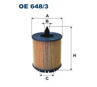 FILTRON OE 648/3 Oil filter