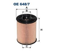 FILTRON OE 648/7 Oil filter