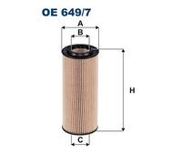 FILTRON OE 649/7 Oil filter