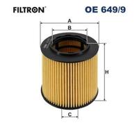 FILTRON OE 649/9 Oil filter