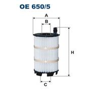 2x ✅Fits FILTRON OE 650/5 Oil filter OE 650/5 Oil filter fits: AUDI ⭐UK Seller⭐