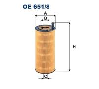 FILTRON OE 651/8 Oil filter