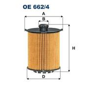 FILTRON OE 662/4 Oil filter