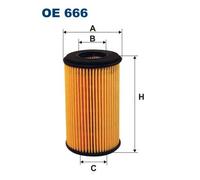 Fits FILTRON OE 666 OIL FILTER.TWINGO 1.2 /MOT.D4/ UK Stock