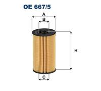 FILTRON OE 667/5 Oil filter
