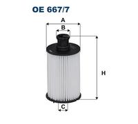 FILTRON OE 667/7 Oil filter