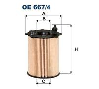 Fits FILTRON OE 669 Oil Filter