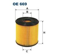FILTRON OE 671 Oil filter