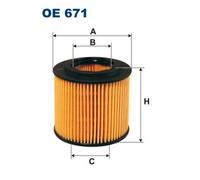 FILTRON OE 671 Oil filter