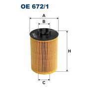 FILTRON OE 672/1 Oil filter