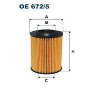 FILTRON OE 672/5 Oil filter