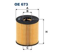 ✅Fits FILTRON OE 673 OIL FILTER 1.6/2.0 HDI CITRO? N, FIAT, FORD, LA ⭐UK Seller⭐