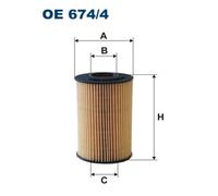 FILTRON OE 674/4 Oil filter