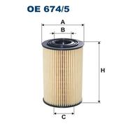 FILTRON OE 674/5 Oil filter
