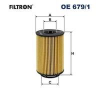 Oil Filter FILTRON OE 679/1 for ALPINA BMW LAND ROVER ROLLS-ROYCE WIESMANN