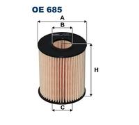 Fits FILTRON OE 685 Oil filter OE 685 Oil filter fits: LEXUS GS, GX, ⭐UK Stock⭐