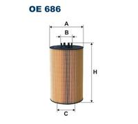 FILTRON OE 686 Oil filter