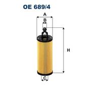 FILTRON OE 689/4 Oil filter