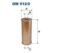 FILTRON OM 512/2 Hydraulic Filter, steering system