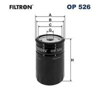 Fits FILTRON OP 526 Oil Filter