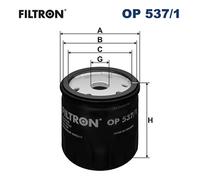Fits FILTRON OP 537/1 OIL FILTER.BRAVA/O,MAREA 1.8I 16V UK Stock