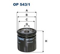 FILTRON OP 543/1 Oil filter