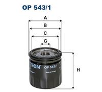 Fits FILTRON OP 543/1 OIL FILTER ⭐UK Stock⭐