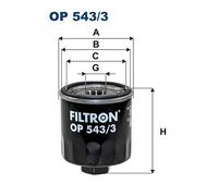 FILTRON OP 543/3 Oil filter