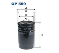 FILTRON OP 559 Oil filter