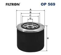 Fits FILTRON OP 569 OIL FILTER.VW T4 1.9D,1.9TD UK Stock
