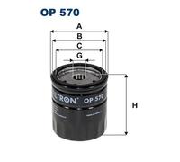 FILTRON OP 570 Oil filter