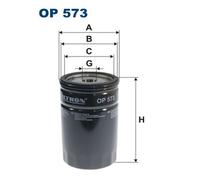 Filtron OP573 Oil Filter