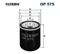 Fits FILTRON OP 575 OIL FILTER
