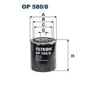 FILTRON OP 580/8 Oil filter