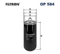 FILTRON OP 584 Oil filter