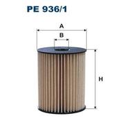 Filtron Oil Filter OP 587 - Fits Hyundai, Kia, Mazda, Mitsubishi, Ford Asia & Oceania