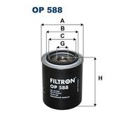 FILTRON OP 588 Oil filter