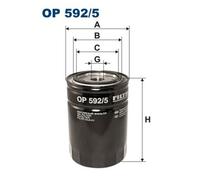 Fits FILTRON OP 592/5 OIL FILTER.DUCATO 2.3JTD 02- UK Stock