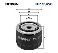 FILTRON OP 592/8 Oil filter