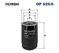 FILTRON OP 626/6 Oil Filter for AVIA,BERKHOF,BM TRACTORS,BMC,BREDAMENARINIBUS,DA