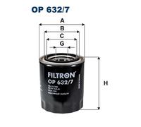 FILTRON OP 632/7 Oil filter
