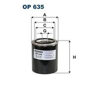 FILTRON OP 635 Oil filter