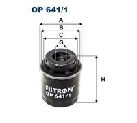FILTRON OP 641/1 Oil Filter for AUDI,BYD,SEAT,SKODA,VW