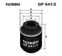 FILTRON OP 641/2 Oil filter