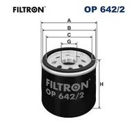FILTRON OP 642/2 Oil filter