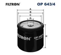 Fits FILTRON OP 643/4 Oil filter OP 643/4 Oil filter fits: AIXAM COUP ⭐UK Stock⭐